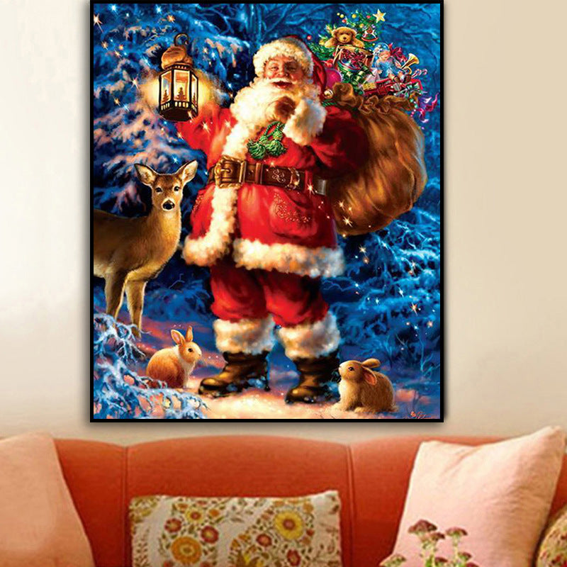 Diamond Painting Kerstman