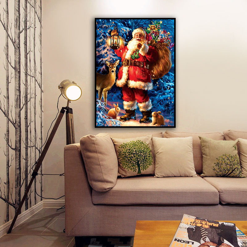 Diamond Painting Kerstman