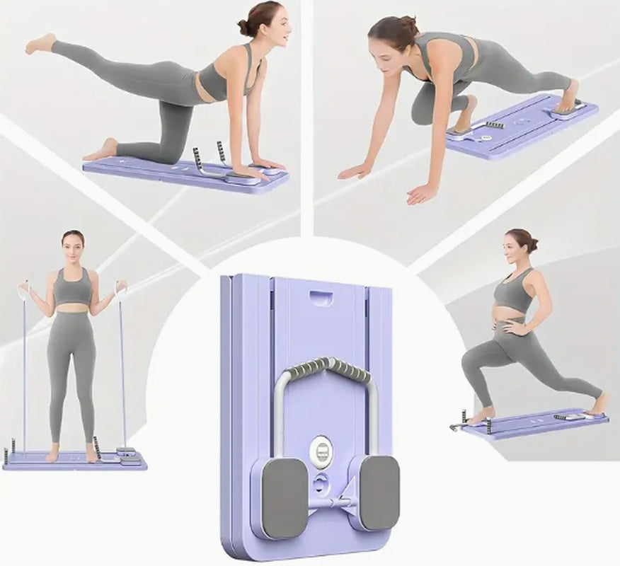 8 in 1 - Foldable Pilates Board for Home Workout