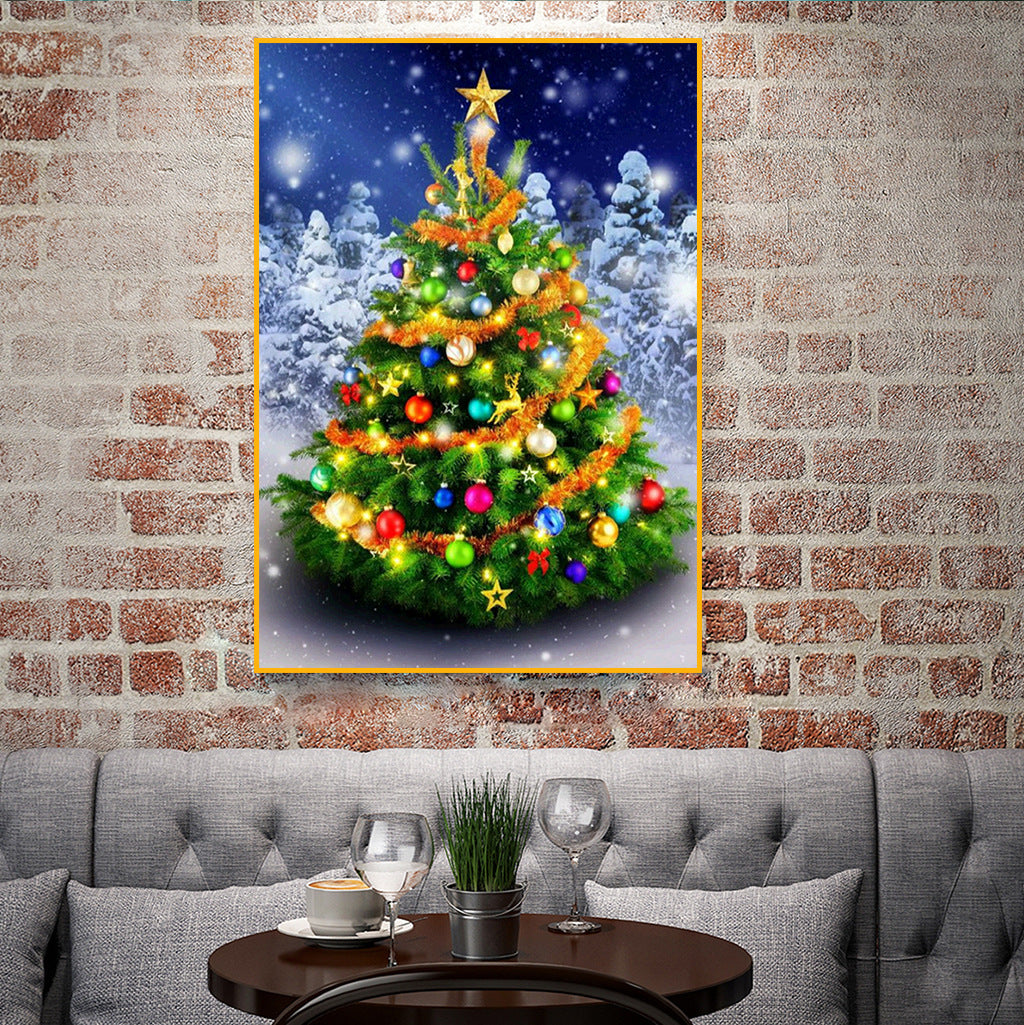 Decorative Christmas Tree Diamond Painting