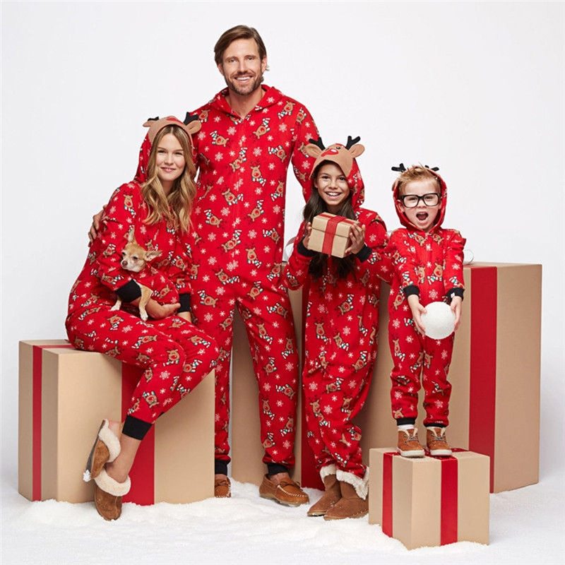 Parent-child-baby Christmas Pyjama