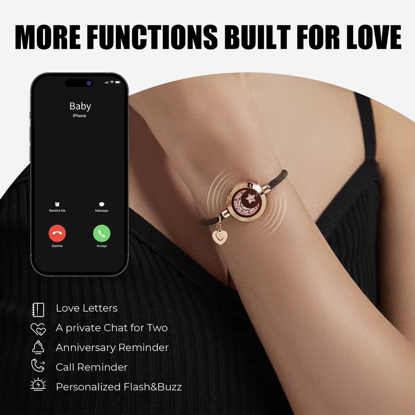 Long Distance Love Bracelet