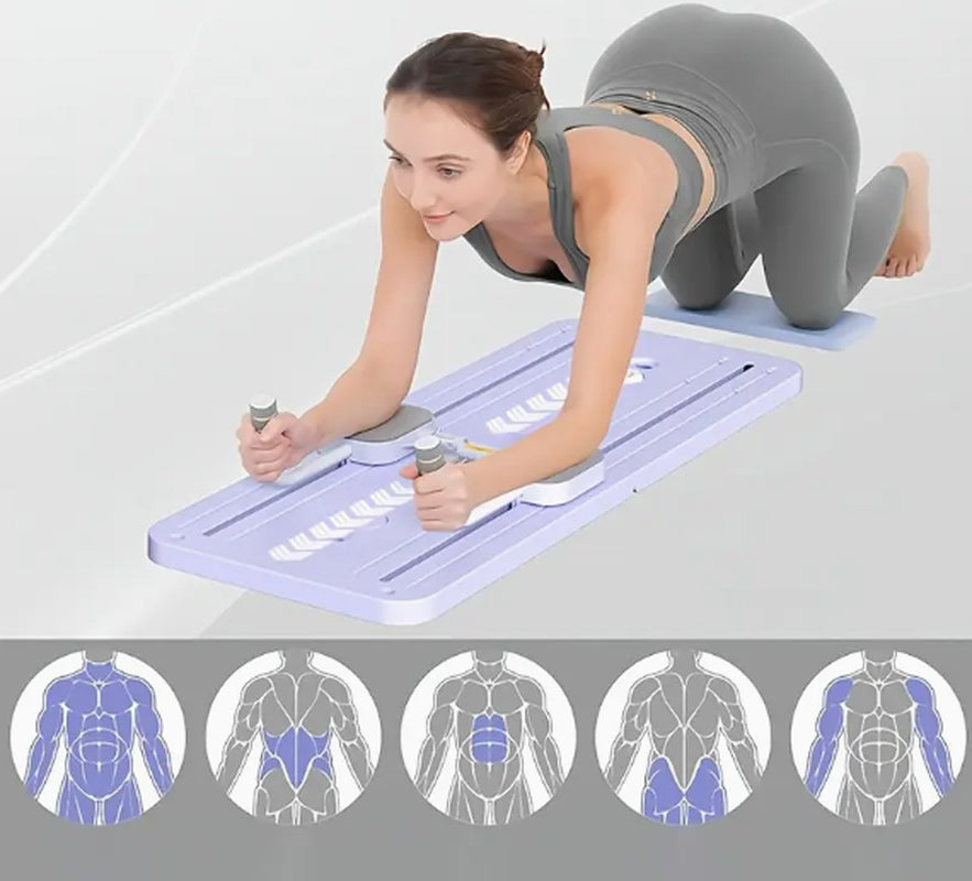 8 in 1 - Foldable Pilates Board for Home Workout