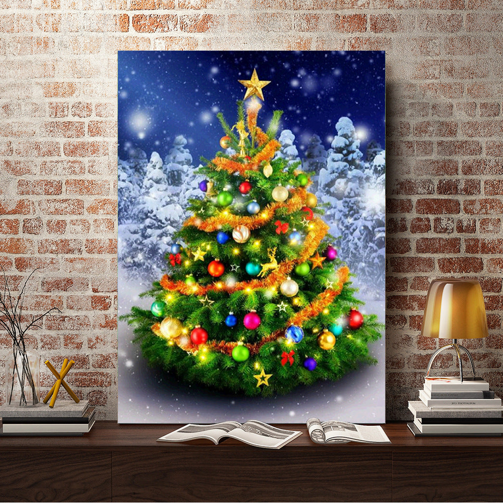 Decorative Christmas Tree Diamond Painting