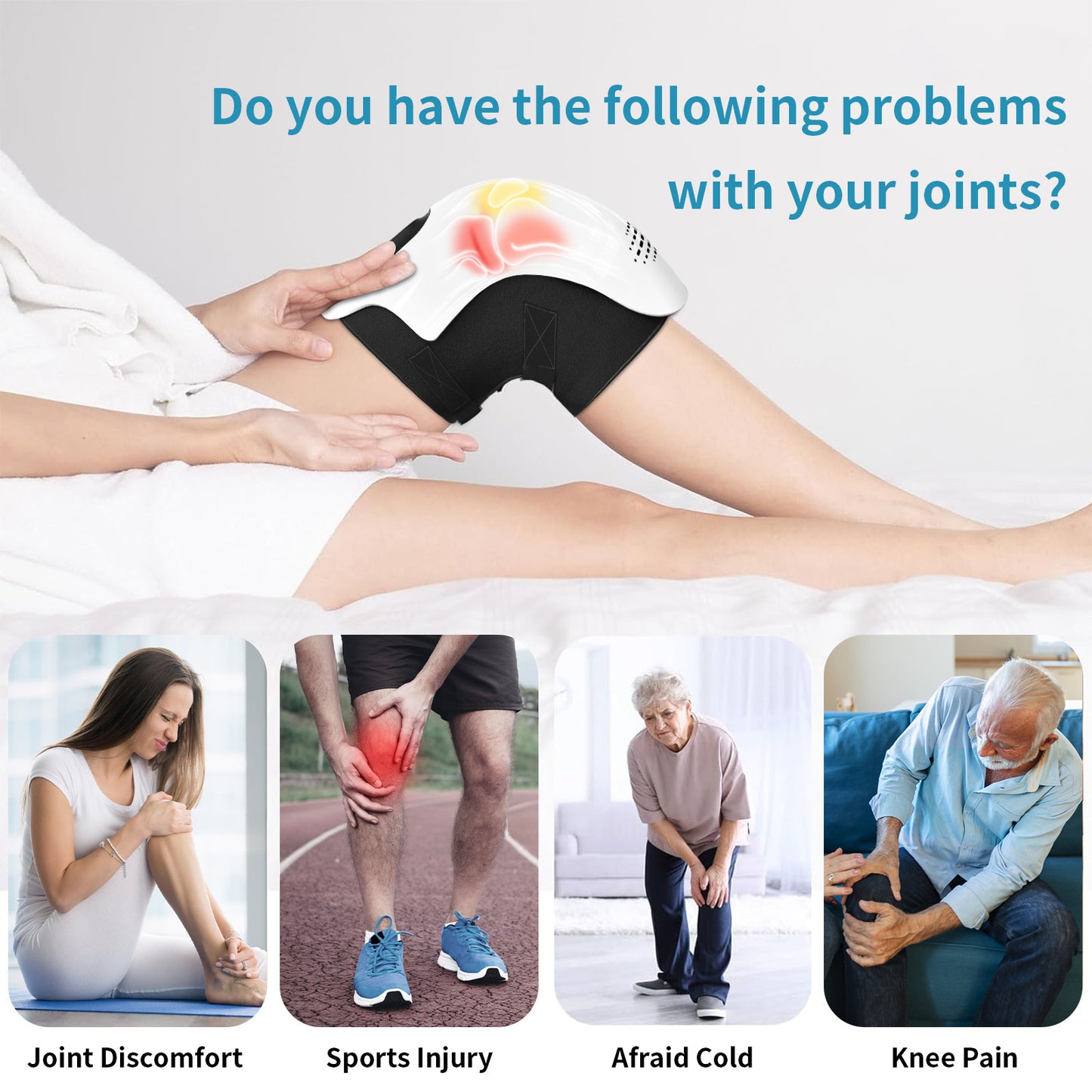 Intelligent Heating Knee Massager