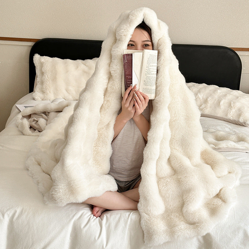 Rabbit Velvet Blanket