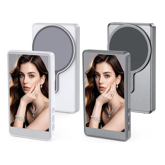 Magnetic Phone Vlog Selfie Monitor Screen Back Camera Monitor Phone Vlog Selfie Screen for Android Iphone Cellphone Accessory