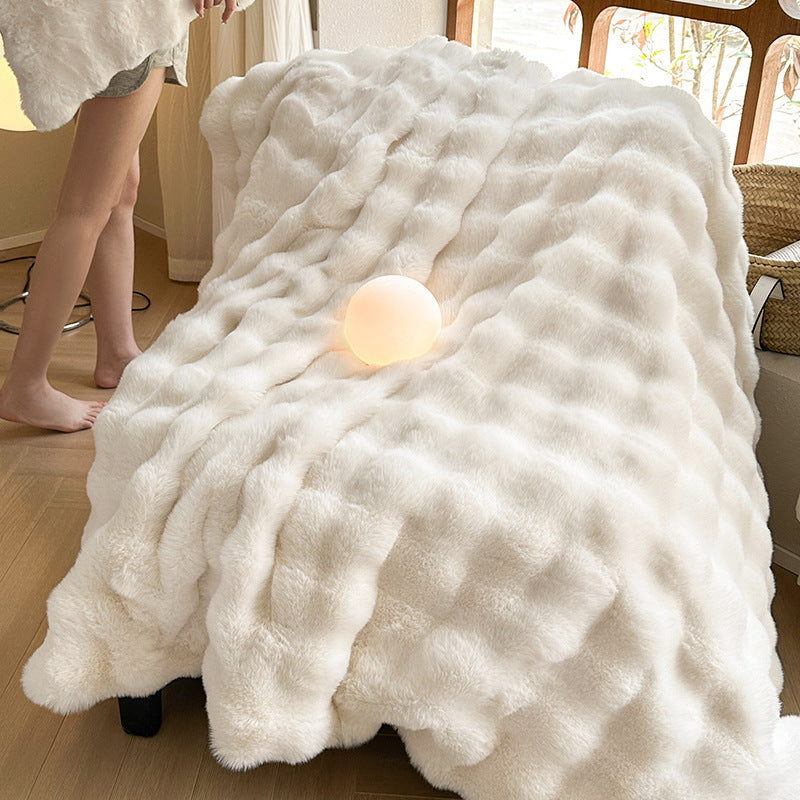 Rabbit Velvet Blanket
