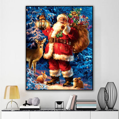 Diamond Painting Kerstman