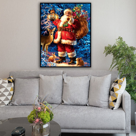 Diamond Painting Kerstman