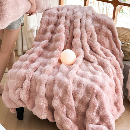 Rabbit Velvet Blanket