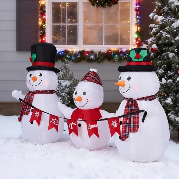 6.2FT Lighted Christmas Inflatable Decoration