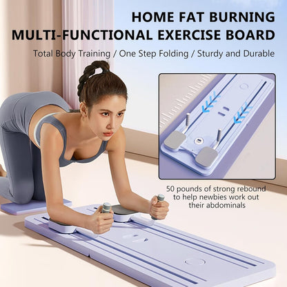 8 in 1 - Foldable Pilates Board for Home Workout 