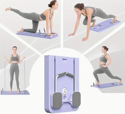 8 in 1 - Foldable Pilates Board for Home Workout 