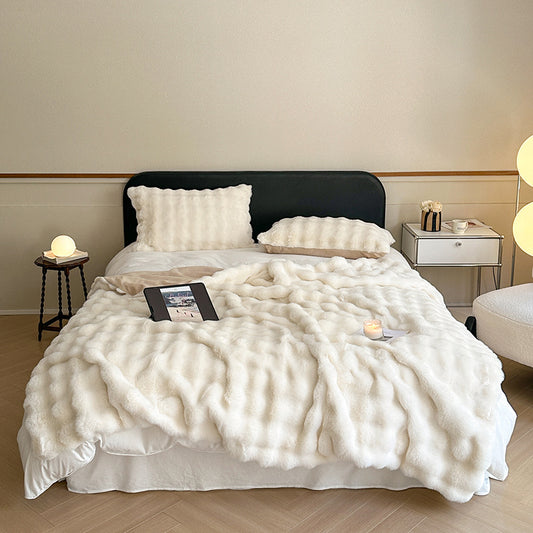 Rabbit Velvet Blanket