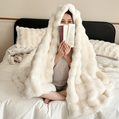 Rabbit Velvet Blanket