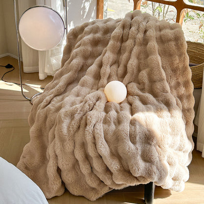 Rabbit Velvet Blanket