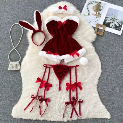 Sexy Uniform Lingerie Set Women'S Underwear Sexy Lingerie Outfit Bra Sexy Set Lingerie Exotic Play Uniform Underwear Set